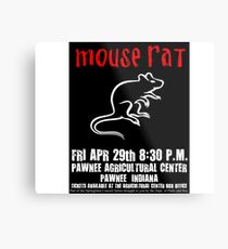 Mouse Rat Concert Poster Metal Print