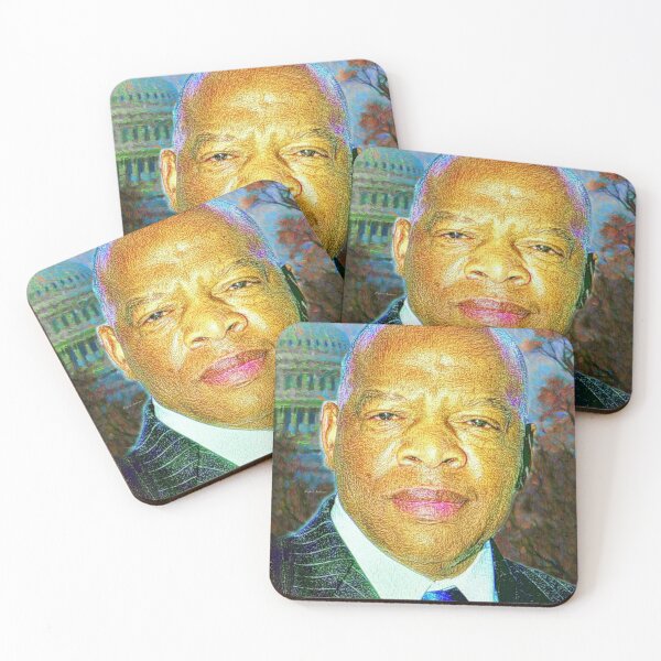 Item preview, John Lewis honored at the March on Washinton designed and sold by Rafael Salazar.