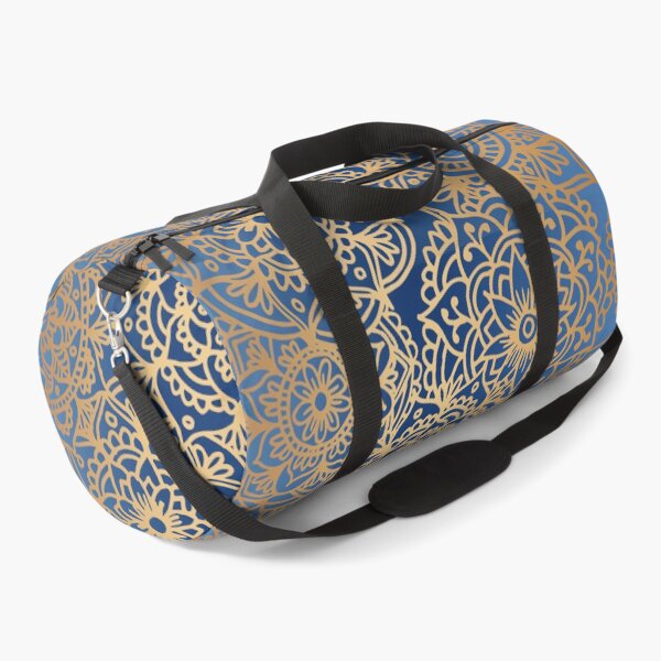 Item preview, Blue and Gold Mandala Pattern New 2020 designed and sold by Julie Erin Designs.