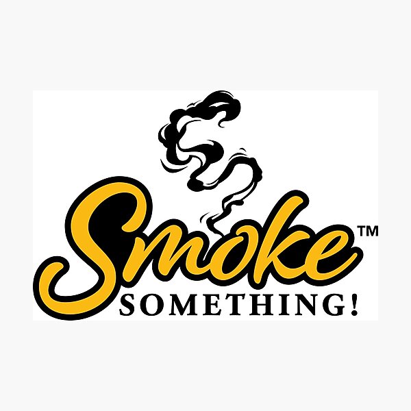 Meat Smokers Smoke Something! Design Photographic Print