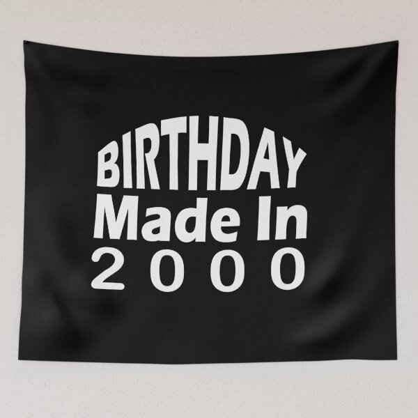 Item preview, Shirt Birthday Made In 2000 born vintage Birthday Born 2000 designed and sold by BoxHM.