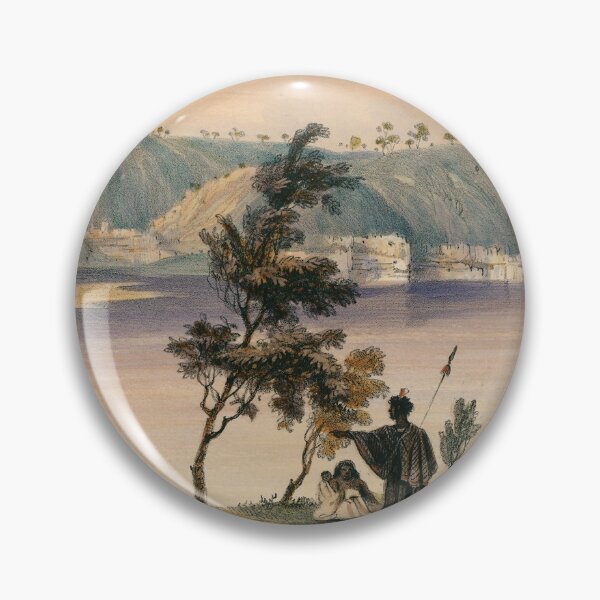 Item preview, Interior of the principal crater of Mount Gambier at sunset designed and sold by State Library of South Australia.