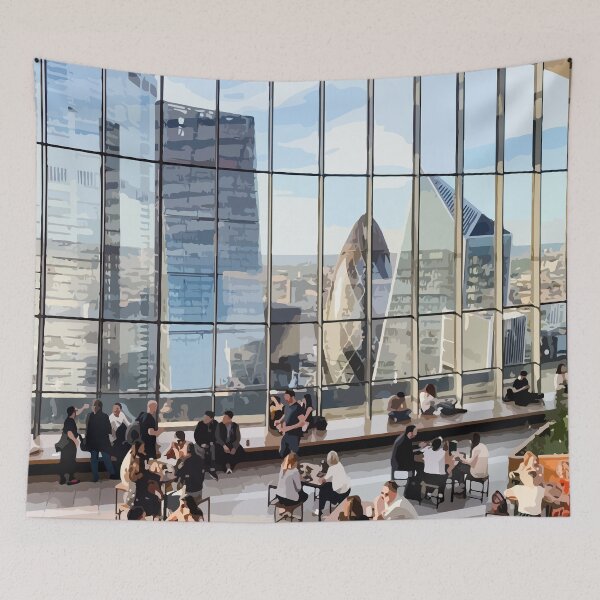Item preview, sky garden london city view designed and sold by am-mantilla2156.