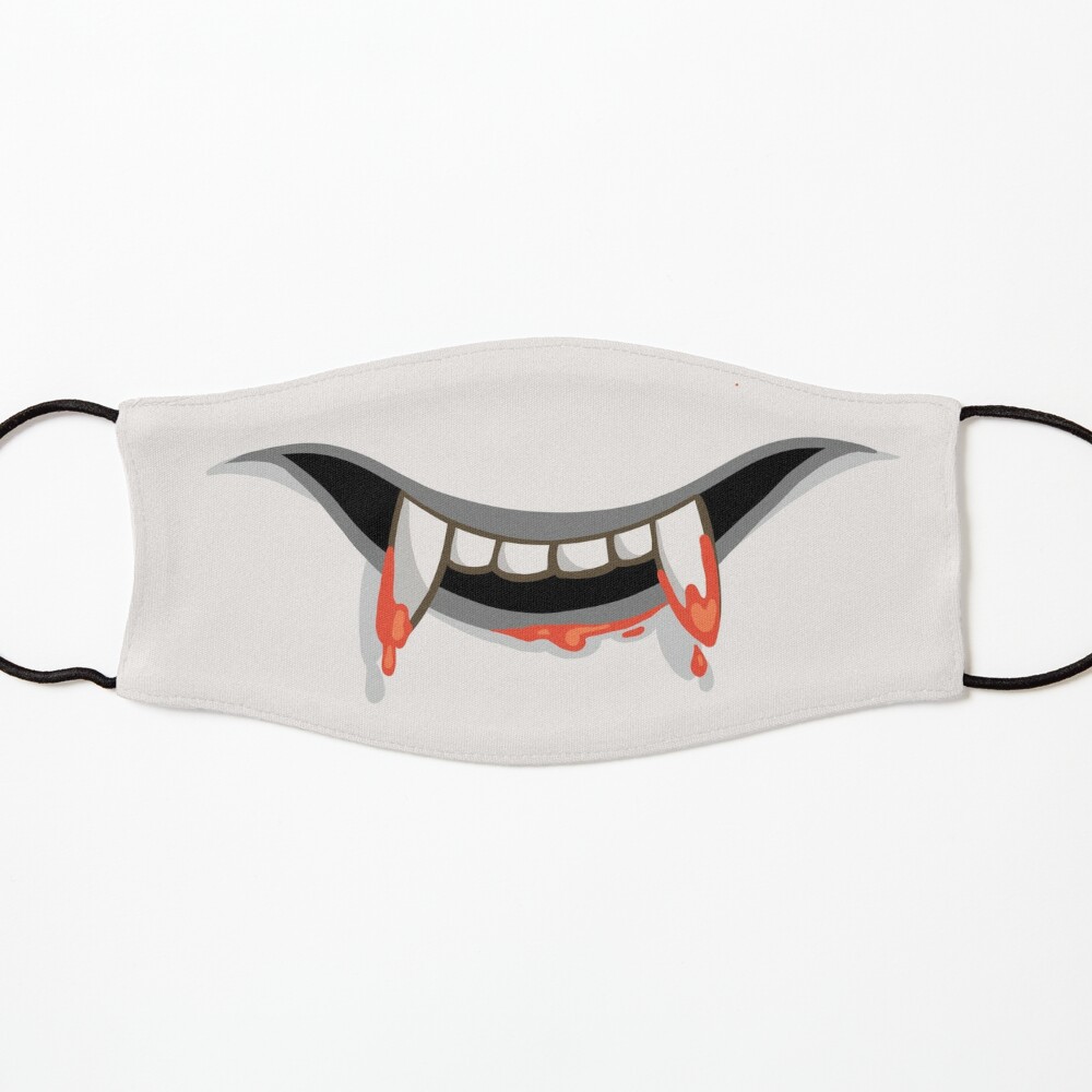 Halloween Vampire Teeth Mask for Sale by MadeByJenBlack