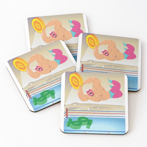 Item preview, Bitcoin Wrestler, Cryptocurrency over Fiat designed and sold by WinningUniverse.