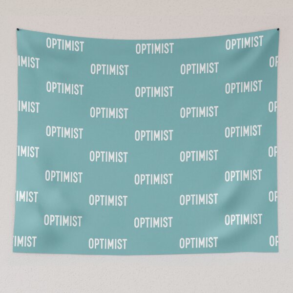 Item preview, OPTIMIST | YUMMY WORDS | babyRAGE Item #000123 designed and sold by babyrage.