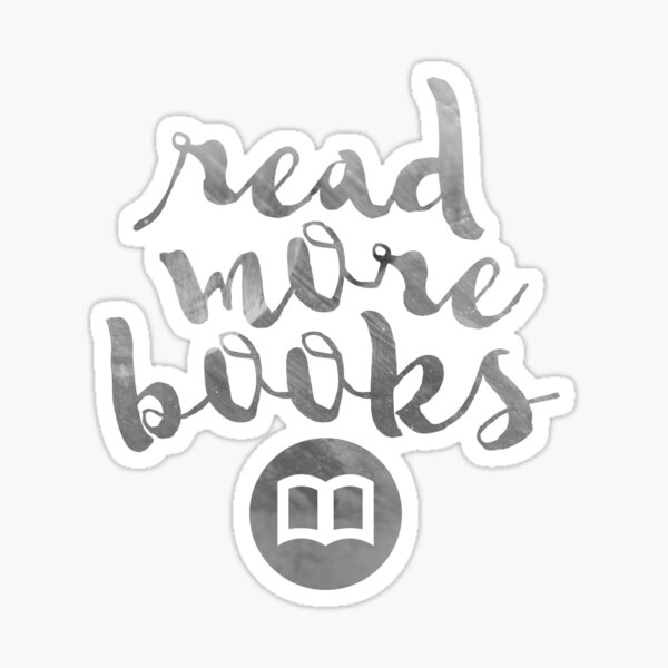 Item preview, LESEN SIE MEHR BÜCHER (SILBER) designed and sold by aimeereads.