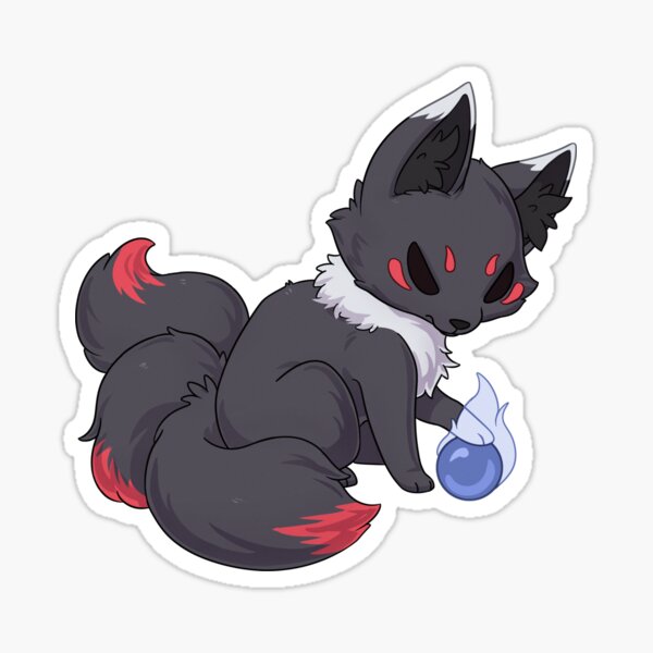 Shadow Fox Sticker