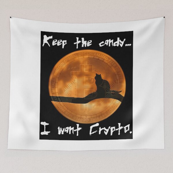 Item preview, Bitcoin Halloween, Crypto Trick or Treat designed and sold by WinningUniverse.