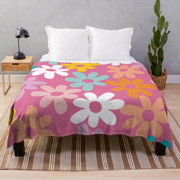Item preview, FLOWERS AND FLEUR DE LIS PINK YELLOW WHIE AND BLUE designed and sold by bigerdan.