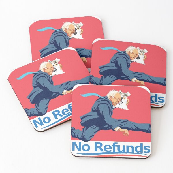 Item preview, Bernie Sanders - No Refunds Meme designed and sold by Merch-For-All.