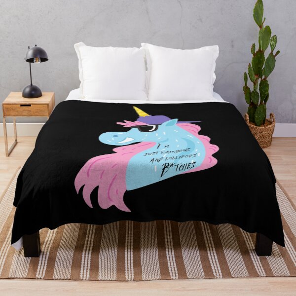 Item preview, I'm Just Rainbows and Lollipops B*tches/National Unicorn Day designed and sold by goodguy53.