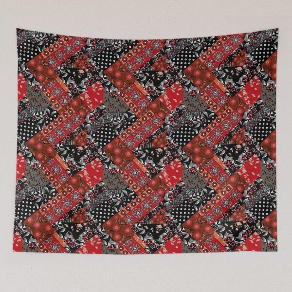 Item preview, Colorful pattern patchwork designed and sold by fuzzyfox.