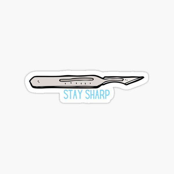 Item preview, Stay Sharp designed and sold by Hannah Batchelor.