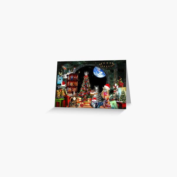 Christmas at the Kleegs Greeting Card