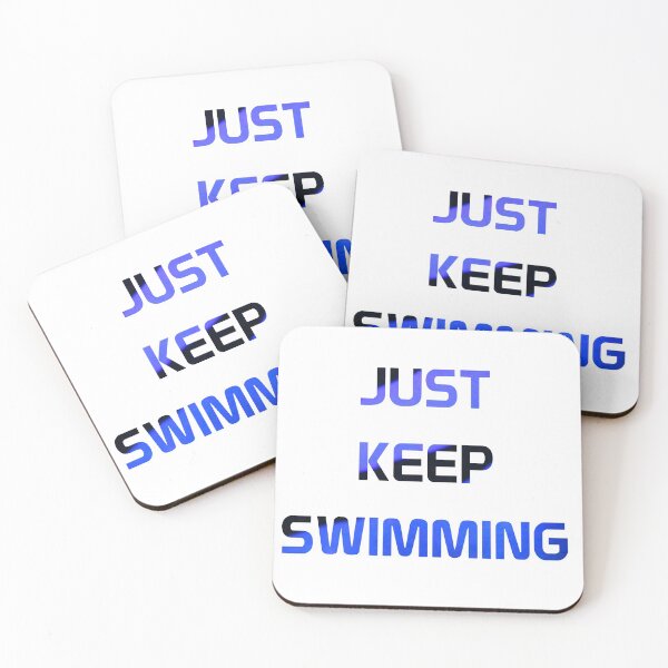 Item preview, Just Keep Swimming designed and sold by diginomdesigns.