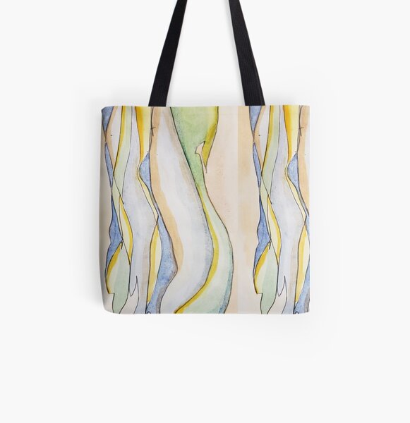 Fluid All Over Print Tote Bag