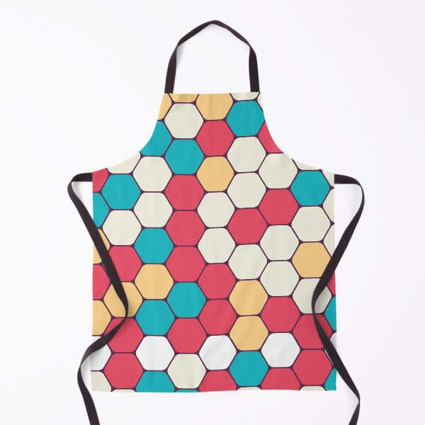 Item preview, Colourful hexagons pattern, beautiful cool colorful design designed and sold by Hurriyyatee.