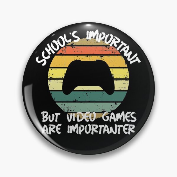Item preview, School Is Important But Video Games Are Importanter designed and sold by Not A Typical  Teacher.