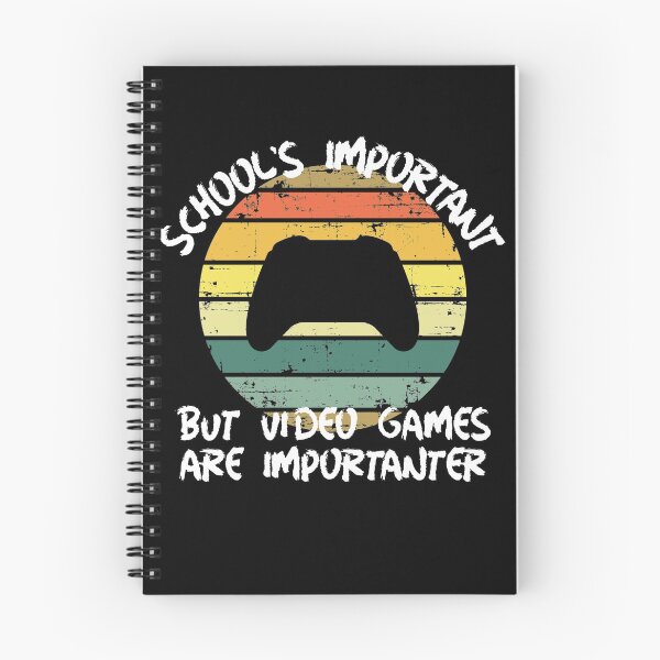 Item preview, School Is Important But Video Games Are Importanter designed and sold by Not A Typical  Teacher.