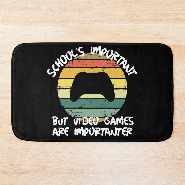 Item preview, School Is Important But Video Games Are Importanter designed and sold by Not A Typical  Teacher.