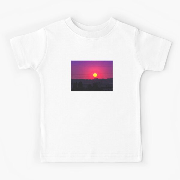 Neon Sunset Kids T Shirts Redbubble - dusk tops roblox