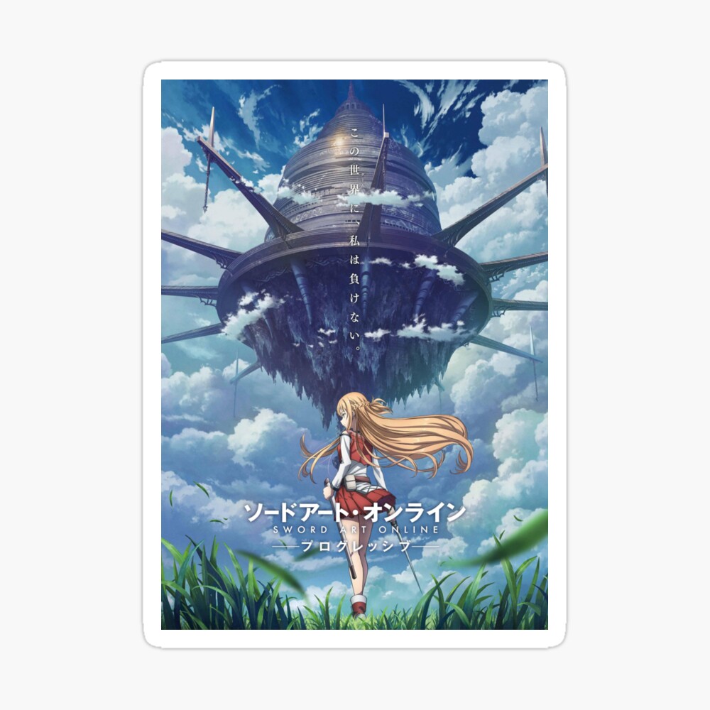 Sword Art Online Progressive Poster By Lindyhender Redbubble