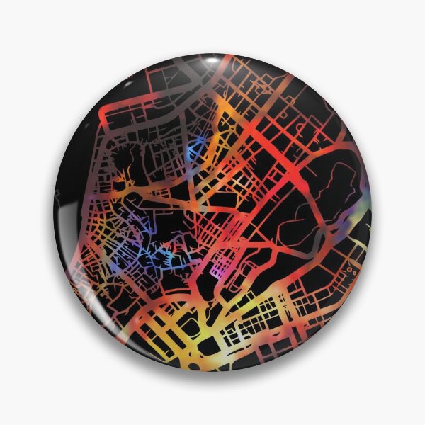 Item preview, Macau City Street Map Dark Mode designed and sold by map-lover.