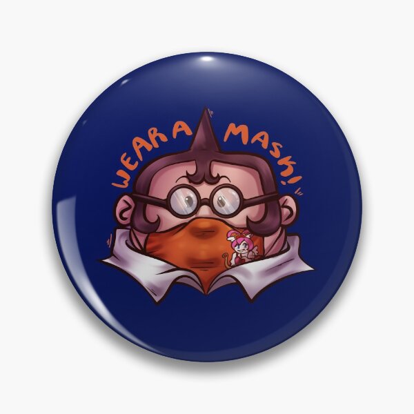 Item preview, Hifumi Yamada WEAR A MASK designed and sold by SkeletalAxolotl.
