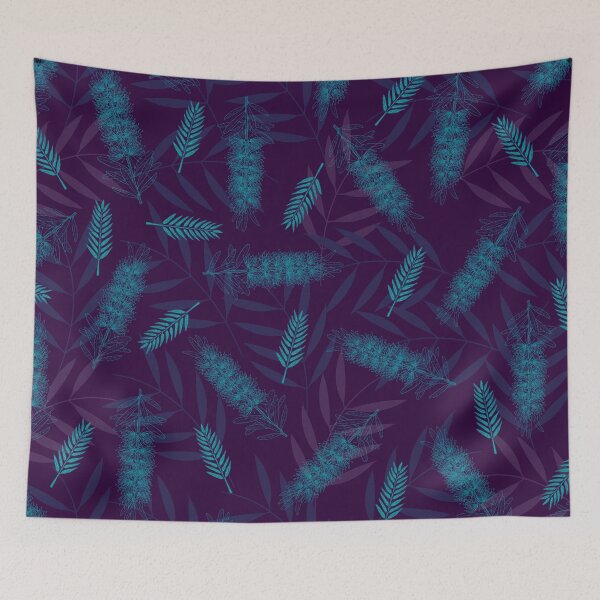 Item preview, Moonlight - Bottlebrush In The Purple Night designed and sold by CheckOutOz.