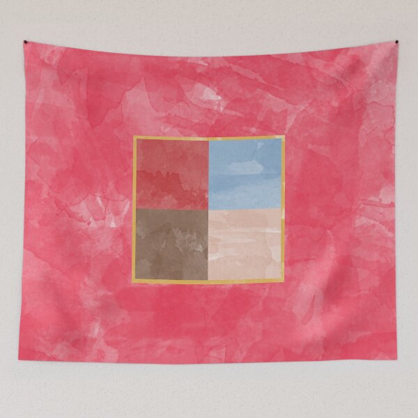 Item preview, my beautiful dark twisted fantasy watercolor album cover designed and sold by NuAgeStudio.