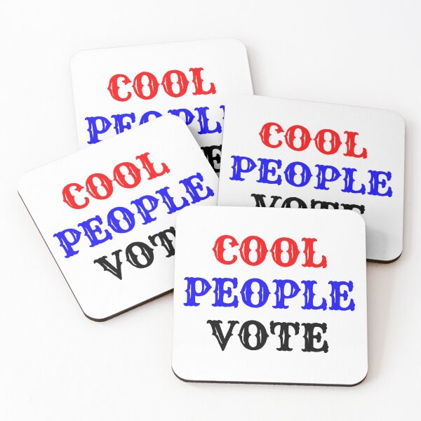Item preview, Cool People Vote designed and sold by WildeandCo.