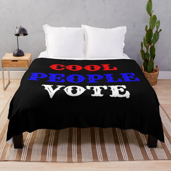 Item preview, Cool People Vote designed and sold by WildeandCo.