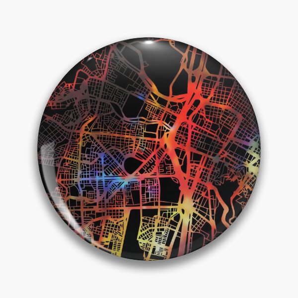 Item preview, Medellin City Street Map Dark Mode designed and sold by map-lover.