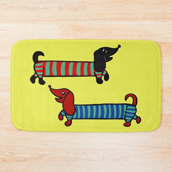 Item preview, Two sausage dogs designed and sold by evelyn-at-work.