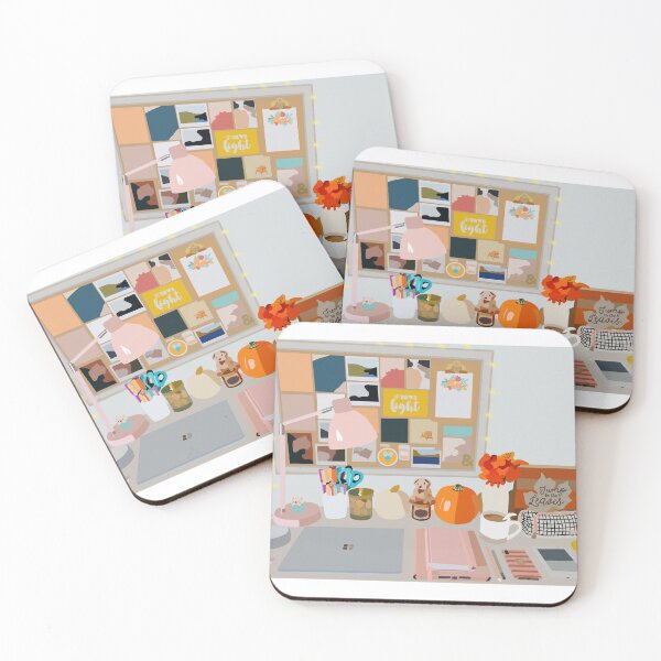 Item preview, Fall Desk Setup (Aesthetic) designed and sold by piperdooley.