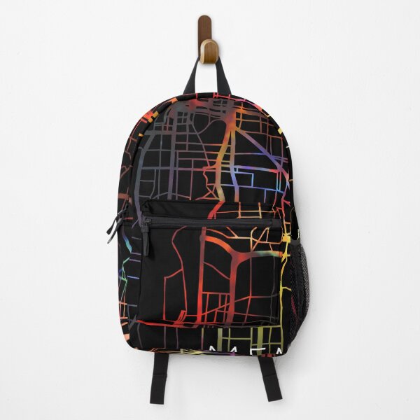Item preview, Memphis City Street Map Dark Mode designed and sold by map-lover.