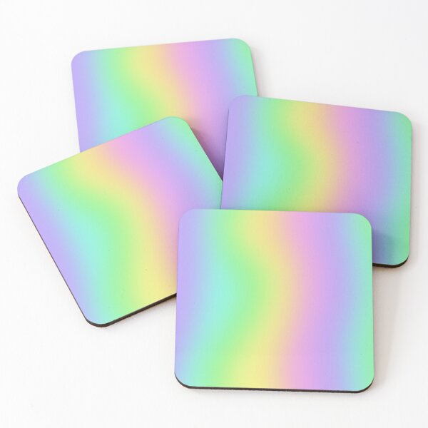 Item preview, Wavy Pastel Rainbow Gradient designed and sold by Whoopsidoodle.