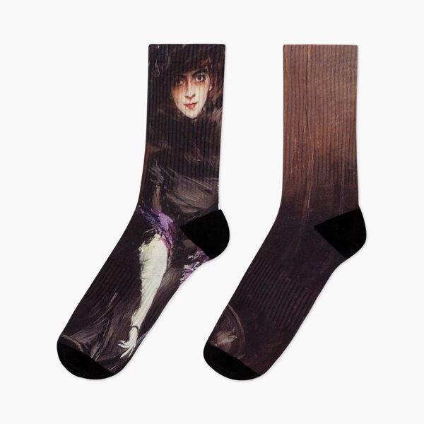 Item preview, Portrait of Marchesa Luisa Casati, with a Greyhound - Giovanni Boldini - 1908 designed and sold by CJET.