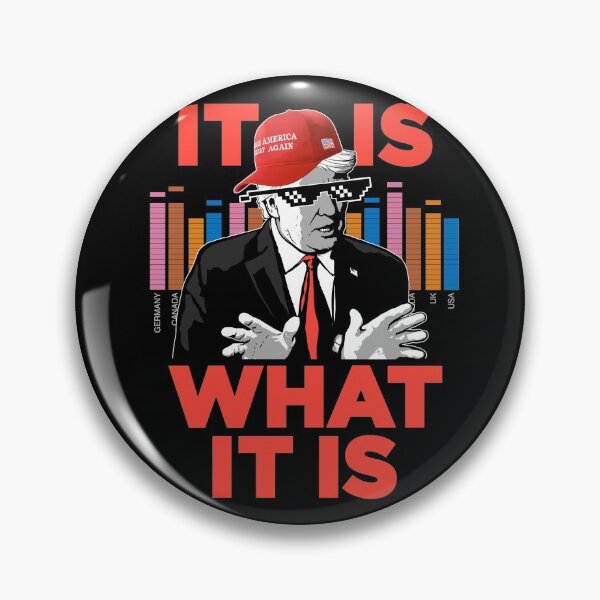 Item preview, It Is What It Is Trump Rap WTFBrahh designed and sold by WTFBrahh.