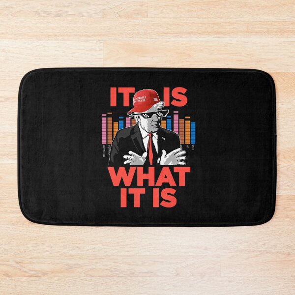 Item preview, It Is What It Is Trump Rap WTFBrahh designed and sold by WTFBrahh.