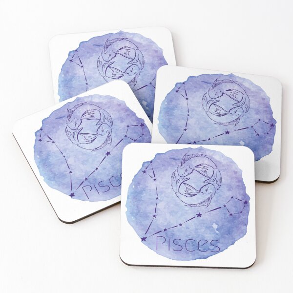 Item preview, Zodiac Star Sign: Pisces Contellation and Symbol designed and sold by LilWildflowers.