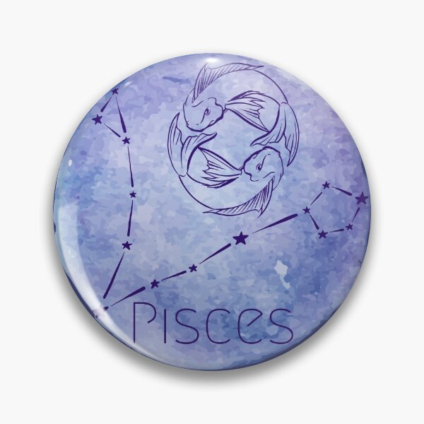 Item preview, Zodiac Star Sign: Pisces Contellation and Symbol designed and sold by LilWildflowers.