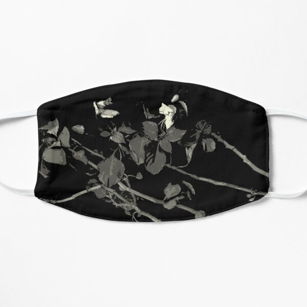 Begonia Shades Dark Floral Mask