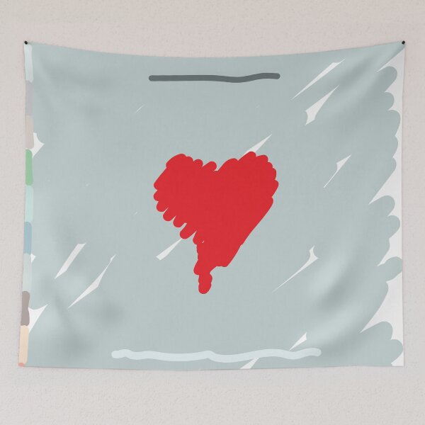 Item preview, 808's & heartbreak scribble album cover designed and sold by NuAgeStudio.