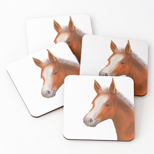 Item preview, Beautiful dry pastel chestnut Horse designed and sold by Paoanne.