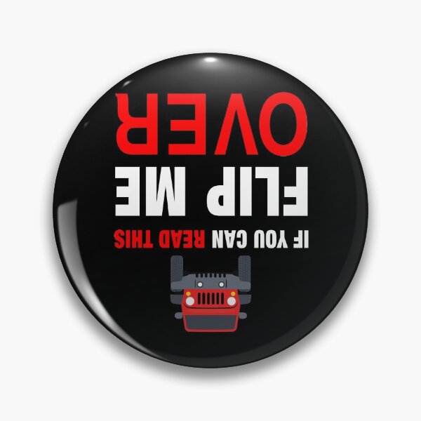 Item preview, If You Can Read This Flip Me Over Design designed and sold by MerchLovers.