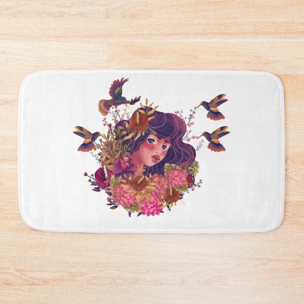 Item preview, Bird Delight Flower Girl designed and sold by Bliss Find And Design.