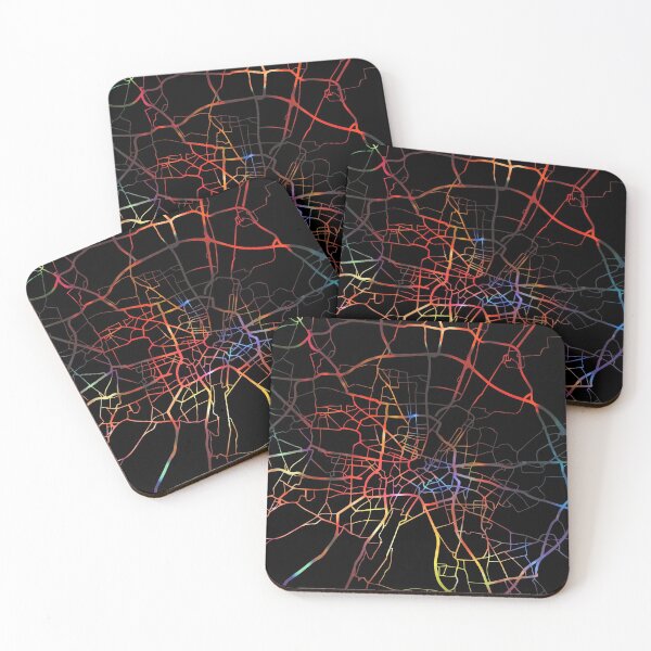 Item preview, Munich City Street Map Dark Mode designed and sold by map-lover.