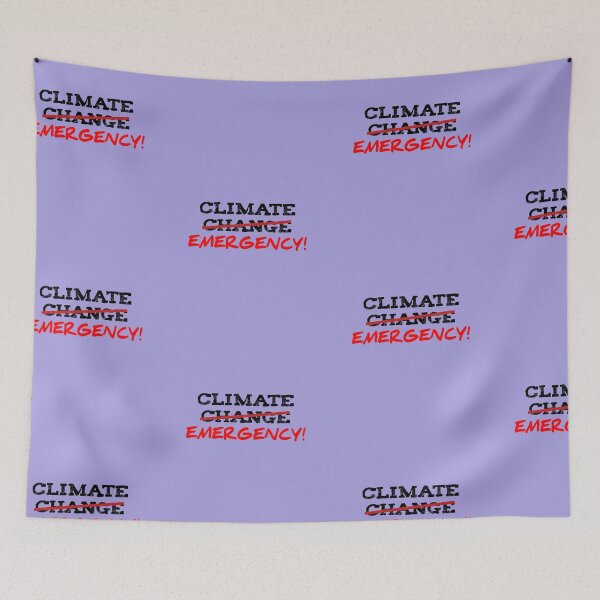 Item preview, Climate emergency climate change gift designed and sold by CareShare Design.
